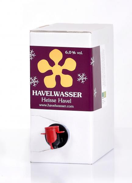 Heisse Havel Weiß Bioland 3 Liter Bag in Box 4260415330253